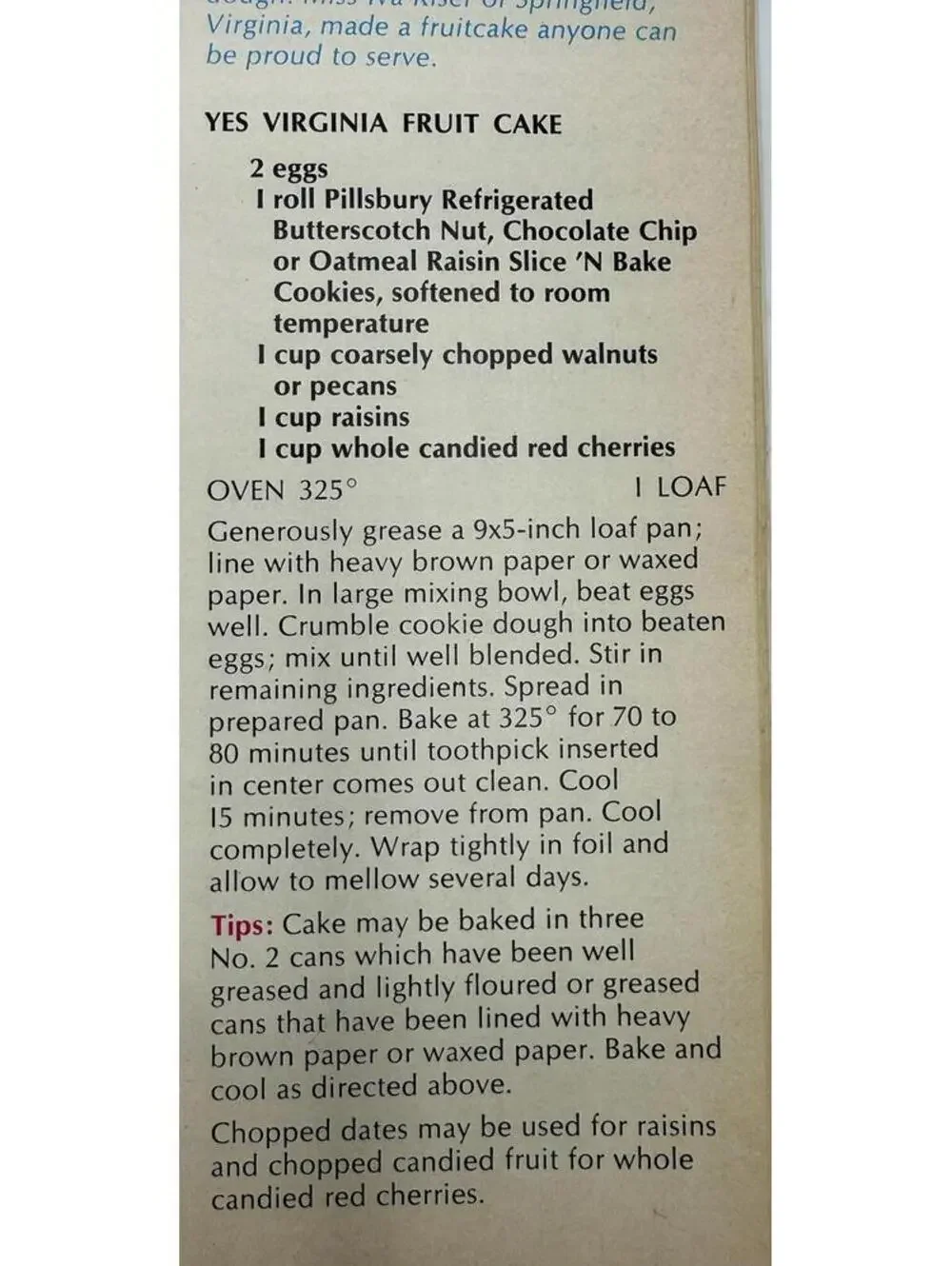 Vintage Pillsbury Bake-Off Cookbook: 100 Award-Winning Recipes, 1969
